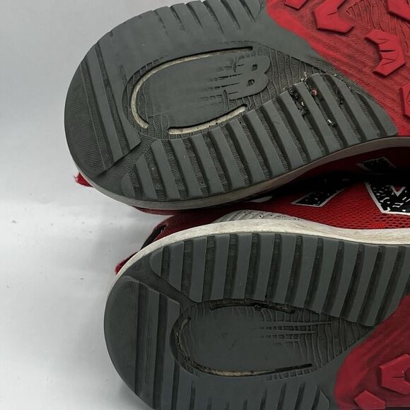 New Balance Nitro V4 Mens 8.5D Red Athletic Trail Running Hiking Sneakers Shoes - Picture 9 of 13